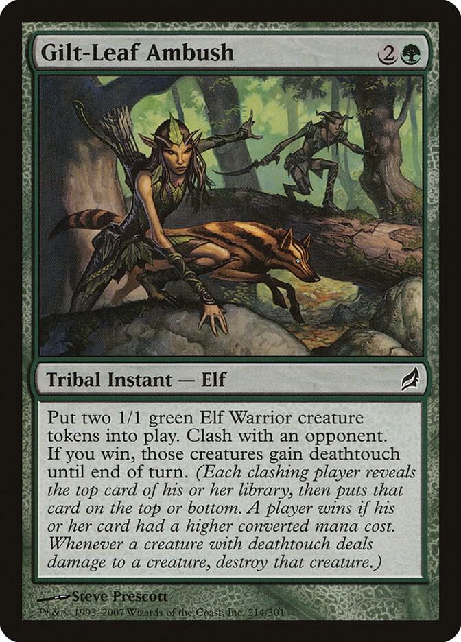 Gilt-Leaf Ambush 214 card