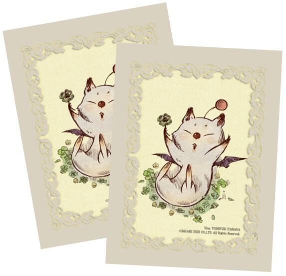 moogle card sleeves Final Fantasy TCG: Chocobo's Crystal Hunt 