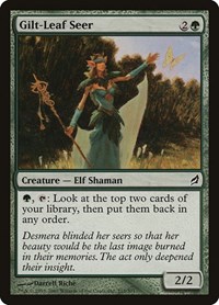 Gilt-Leaf Seer - Lorwyn - Magic: The Gathering card