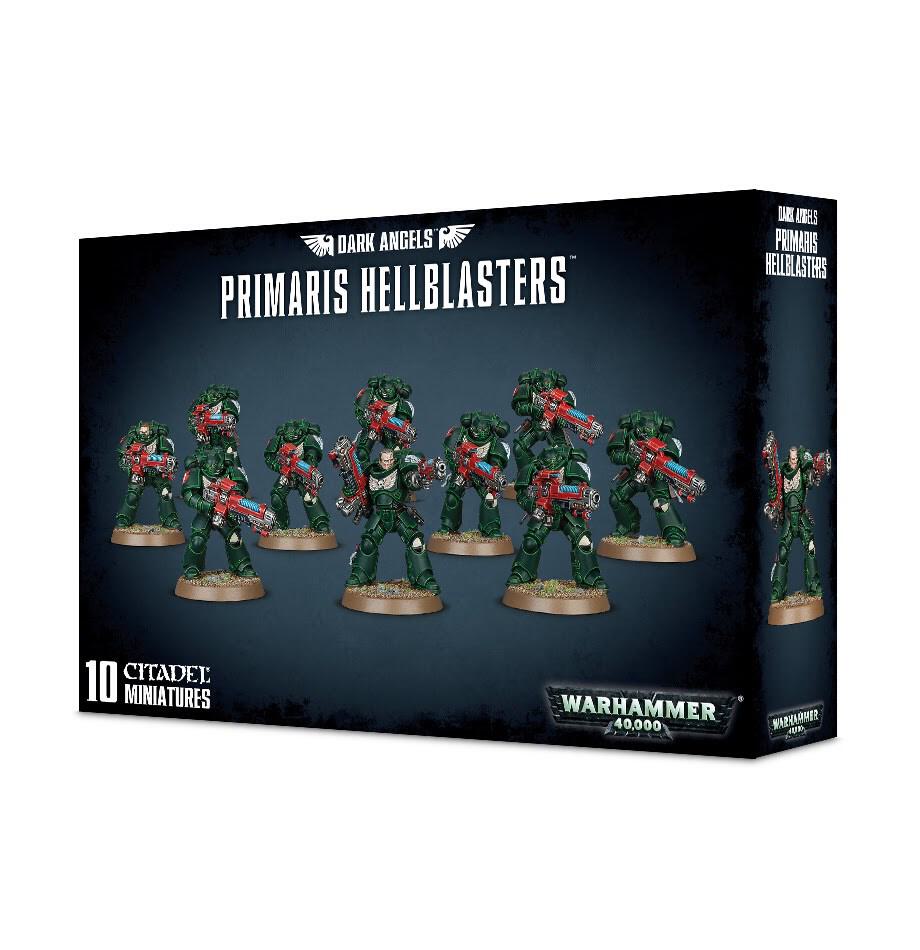Warhammer 40K: Dark Angels - Primaris Hellblasters - Warhammer