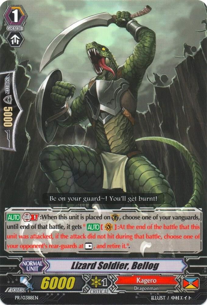 Lizard Soldier, Bellog - PR/0388EN