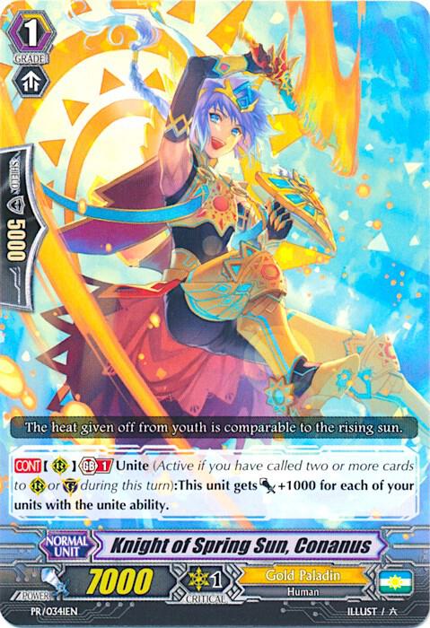 Knight of Spring Sun, Conanus - PR/0341EN