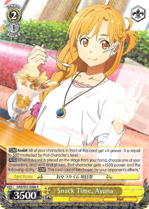 Snack Time, Asuna