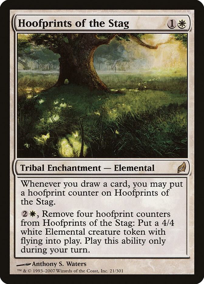 Hoofprints of the Stag 21 card