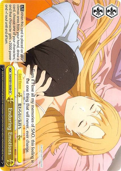 Enduring Emotions