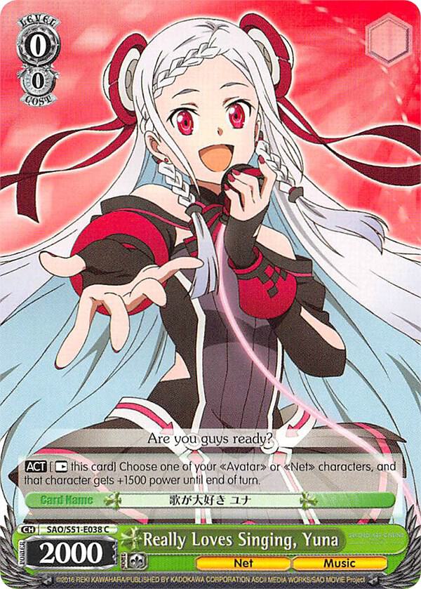 Really Loves Singing, Yuna