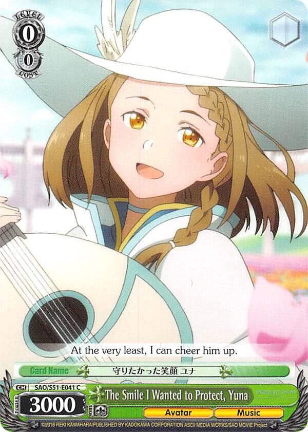 The Smile I Wanted to Protect, Yuna