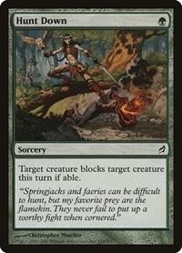 Hunt Down - Lorwyn - Magic: The Gathering card
