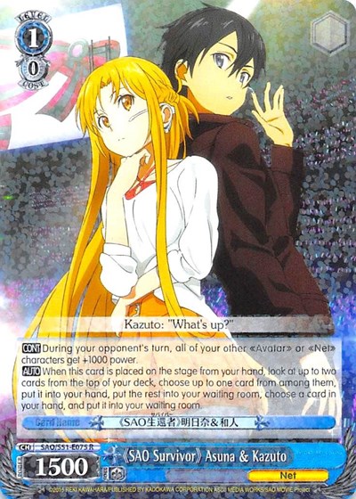 "SAO Survivor" Asuna & Kazuto