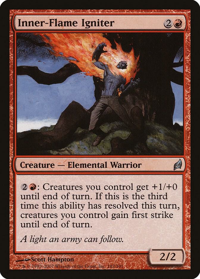 Inner-Flame Igniter 182 card