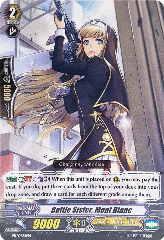 Battle Sister, Mont Blanc