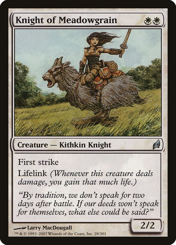 Knight of Meadowgrain 28 card