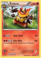 Emboar #19 from Pokemon Black & White