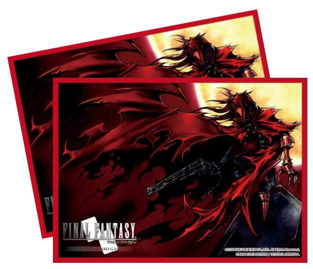 final fantasy vii card sleeves Final Fantasy TCG: Final Fantasy VII Dirge of Cerberus Vincent Deck  Protectors (60-Pack) - Square Enix Card Sleeves - Card Sleeves