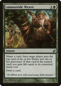 Lammastide Weave - Lorwyn - Magic: The Gathering card