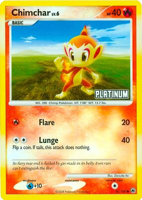 Chimchar - 56/100 [Platinum]