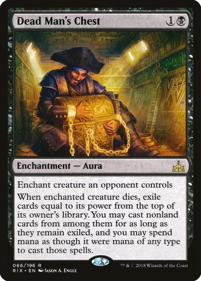 Dead Man's Chest - Rivals of Ixalan - Magic: The Gathering
