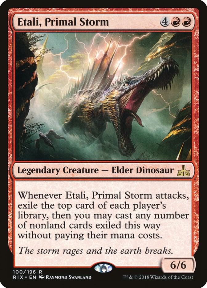Etali, Primal Storm 100 card