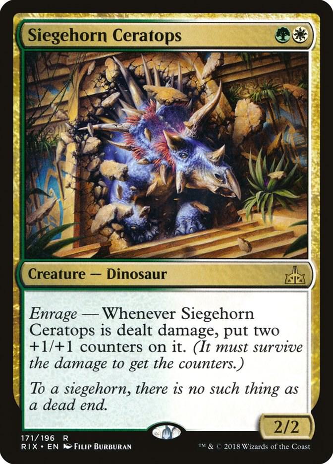 Siegehorn Ceratops 171 card
