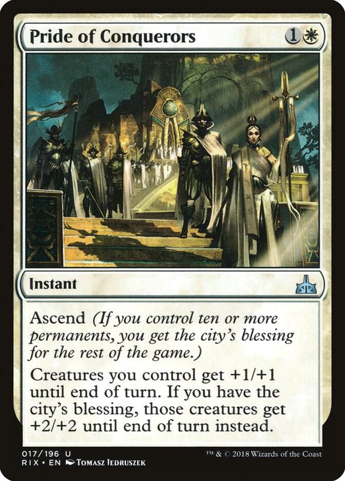 Pride of Conquerors 17 card
