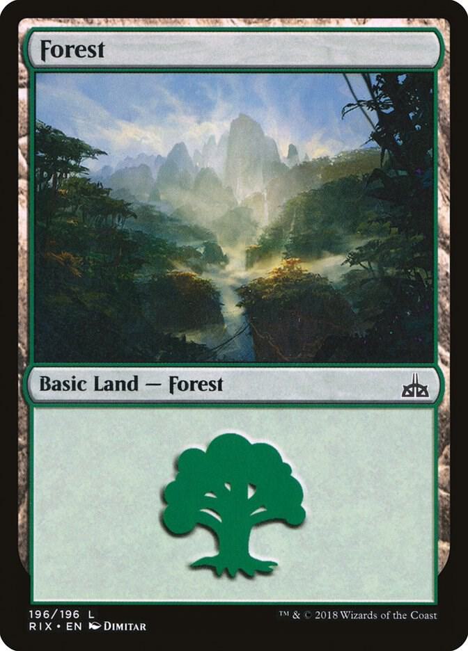 Forest 196 card