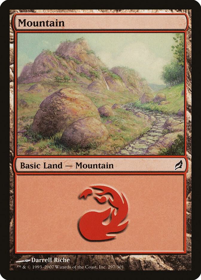 Mountain (297) 297 card