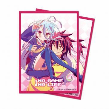 Sora & Shiro Standard Deck Protector Sleeves (65ct) for No Game No Life Sora & Shiro Standard Deck Protector Sleeves (65ct) for No Game No Life