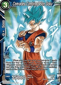 Comrades Combined Son Goku (Foil) card art