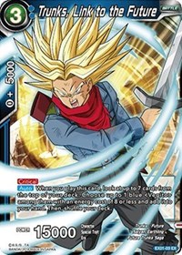 Trunks, Link to the Future card art