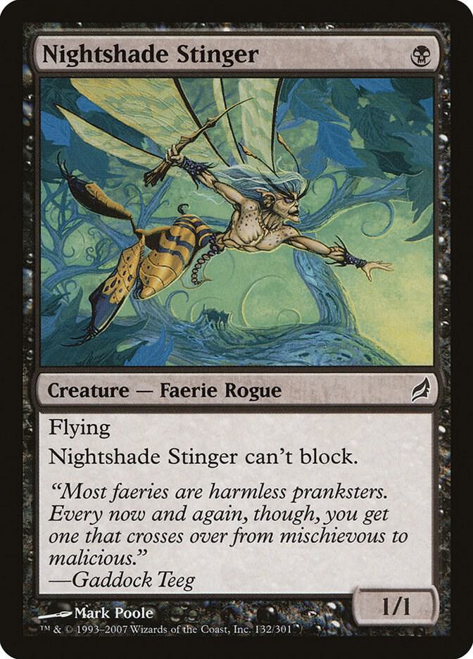Nightshade Stinger 132 card