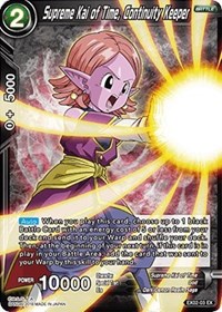 Supreme Kai of Time, Continuity Keeper card art