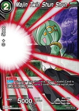 Majin Twin Shun Shun (Foil) #EX02-06 — Expansion Deck Box Set 02: Dark Demon's Villains