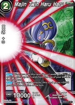 Majin Twin Haru Haru #EX02-07 — Expansion Deck Box Set 02: Dark Demon's Villains