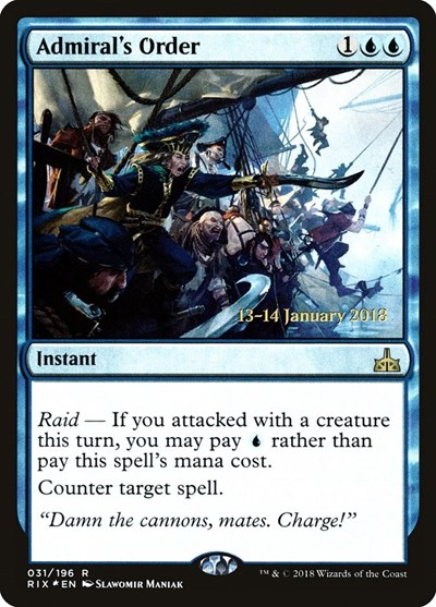 Admirals Order