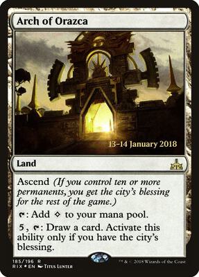 Arch of Orazca #185 – Prerelease Cards (Rare)
