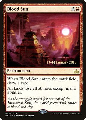 Blood Sun #92 – Prerelease Cards (Rare)