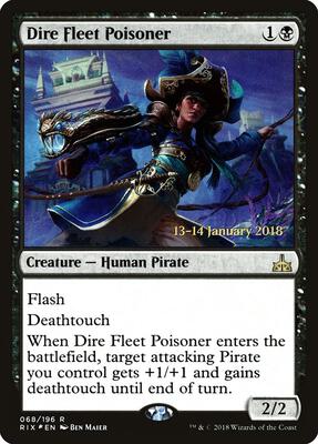 Dire Fleet Poisoner #68 – Prerelease Cards (Rare)