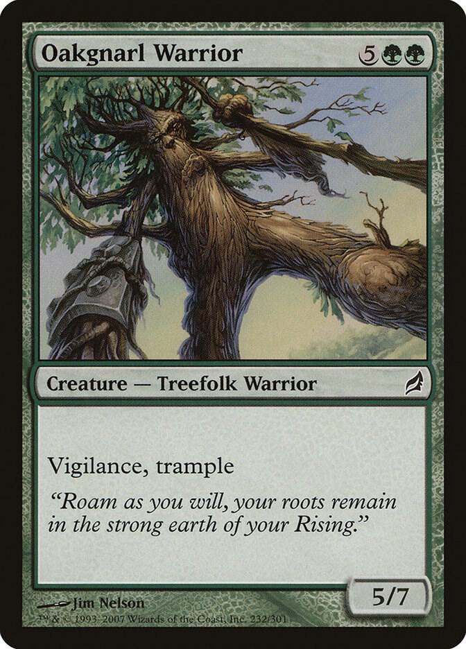 Oakgnarl Warrior 232 card