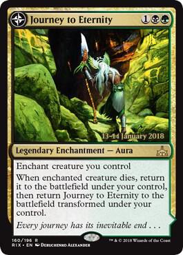 Journey to Eternity // Atzal, Cave of Eternity #160s — Rivals of Ixalan Promos