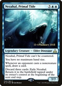 Nezahal, Primal Tide - Prerelease Cards - Magic: The Gathering card