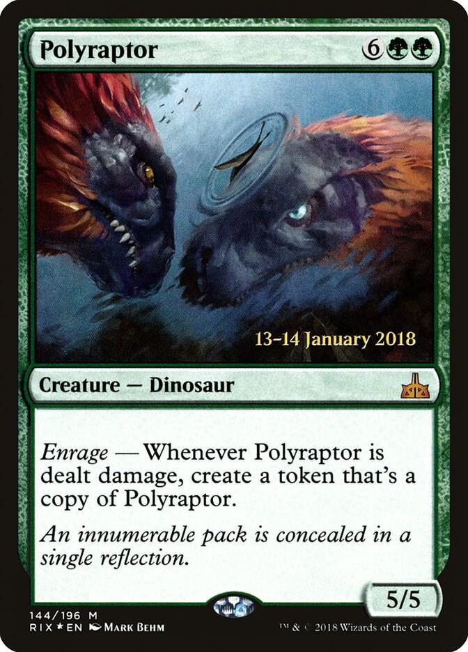 Polyraptor #144s — Rivals of Ixalan Promos