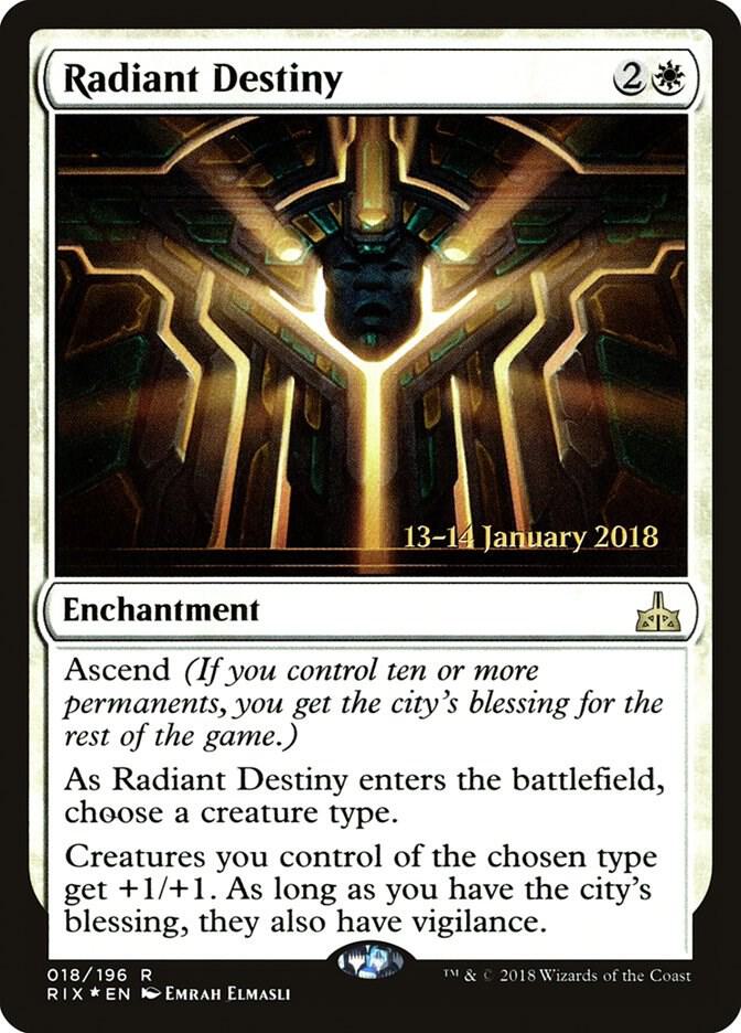 Radiant Destiny #18s — Rivals of Ixalan Promos