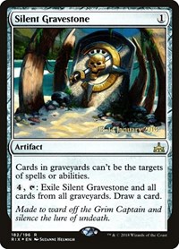 Silent Gravestone - Prerelease Cards - Magic: The Gathering card