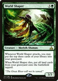 World Shaper - Prerelease Cards - Magic: The Gathering card