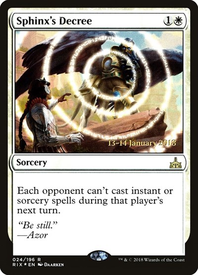 Sphinxs Decree