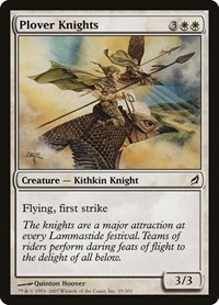 Plover Knights - Lorwyn - Magic: The Gathering card