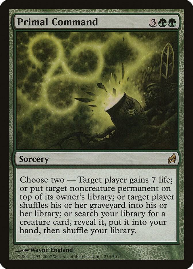 Primal Command 233 card