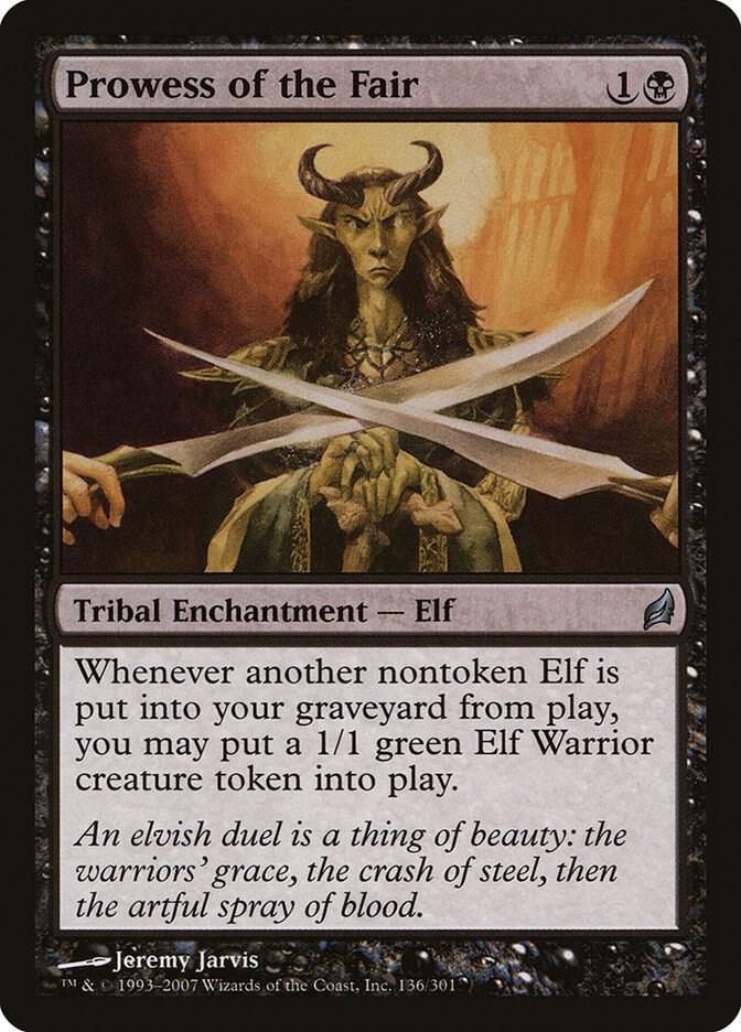 Prowess of the Fair - Lorwyn - Magic: The Gathering Prowess of the Fair - Lorwyn - Magic: The Gathering