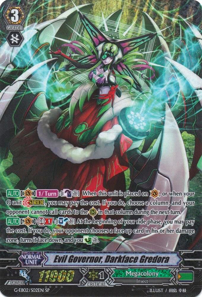 Evil Governor, Darkface Gredora (SP)