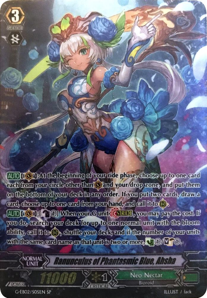 Ranunculus of Phantasmic Blue, Ahsha (SP) - G-EB02: The AWAKENING